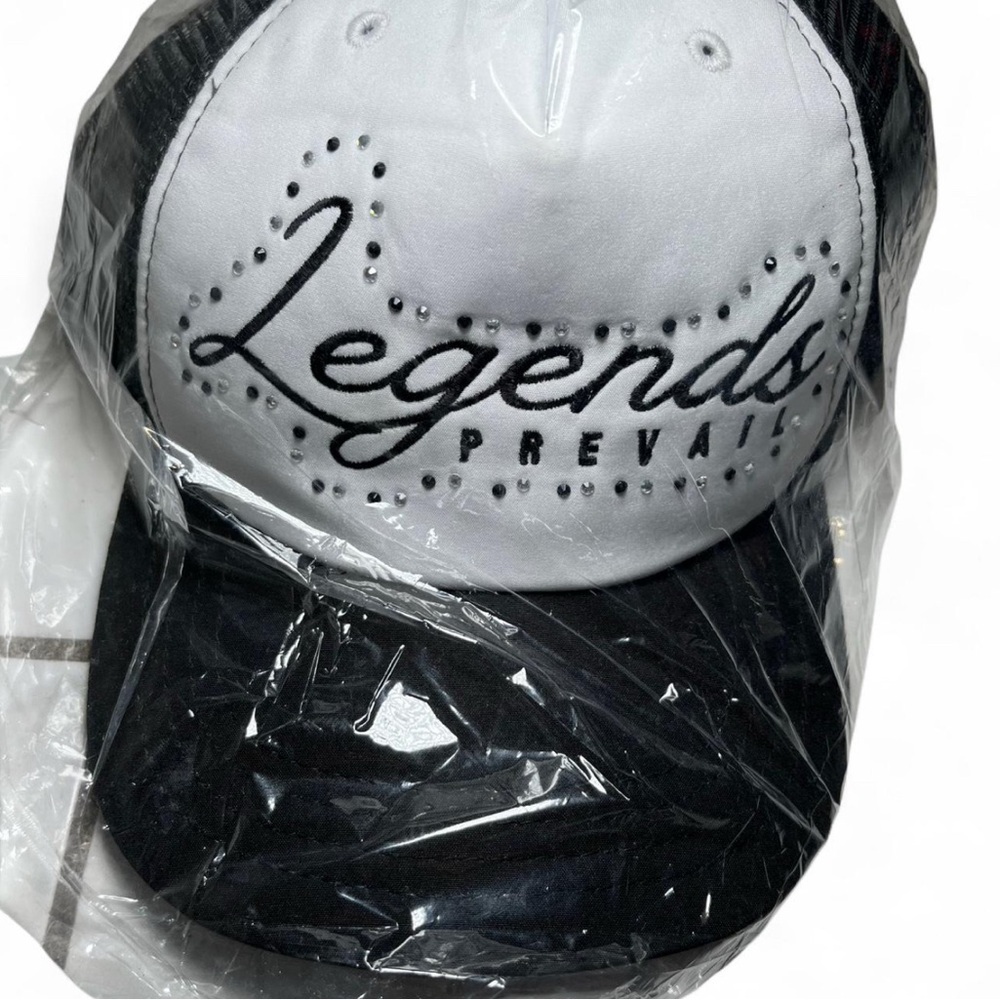 Legends Prevail - Rhinestone Trucker Hat - Brand New